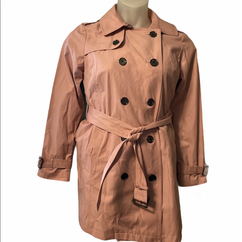 Michael Kors Pink Trench Coat